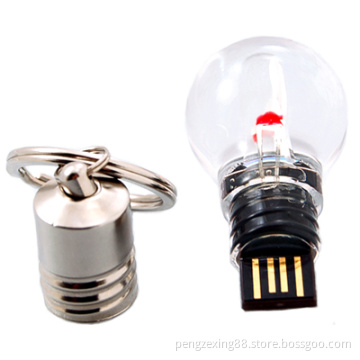 Light Bulb Plastic USB Flash Disk, Various Color (PZP958)